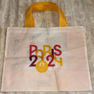 Paris 2024 Olympics Shopping Bag Tote Keepsake
